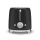 Toaster 2 tranches Années 50 Noir Mat, SMEG