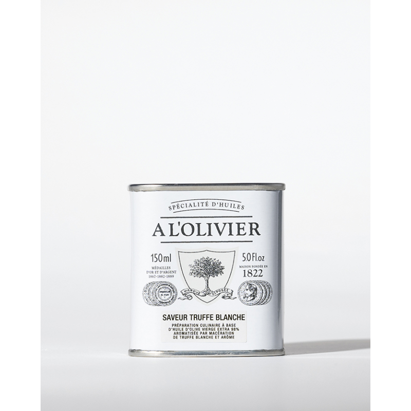 Huile d'olive aromatique saveur Truffe Noire - Huiles - A l'Olivier