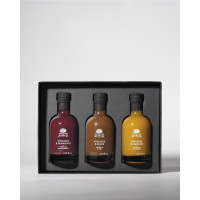 Coffret acidulé Vinaigres & Fruits en mignonettes, A L'OLIVIER