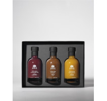 Coffret acidulé Vinaigres & Fruits en mignonettes, A L'OLIVIER