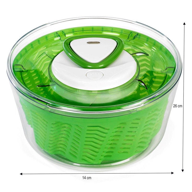 Grande Essoreuse à Salade 5L pliable à 50% : ustensile facile à