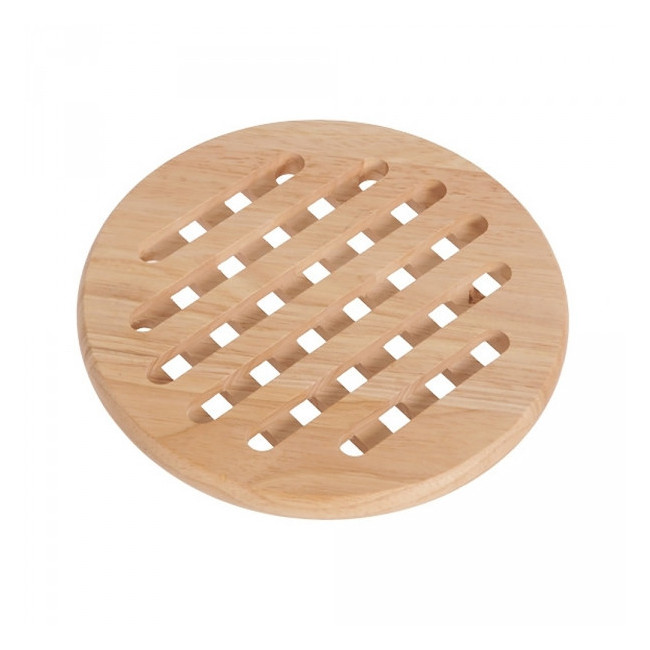 Dessous de plat rond en Hêtre, Patisse