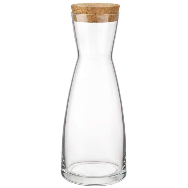 Carafe Ypsilon avec bouchon liège, Luigi Bormioli