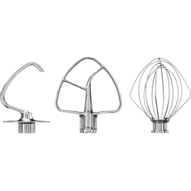 Pack 3 accessoires inox 5KSM5TH3PSS pour robot Artisan, KitchenAid
