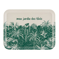 Petit plateau Jardin des thés, Derrière la porte