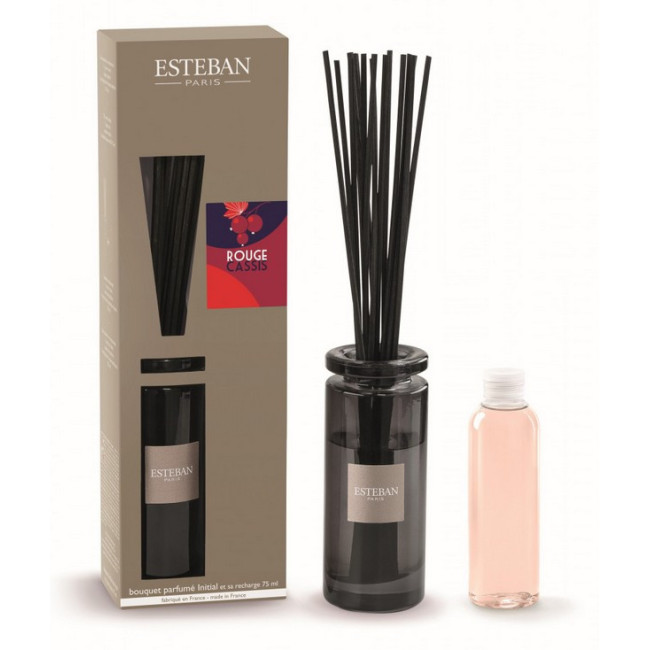 Bouquet parfumé initial Rouge Cassis, Esteban