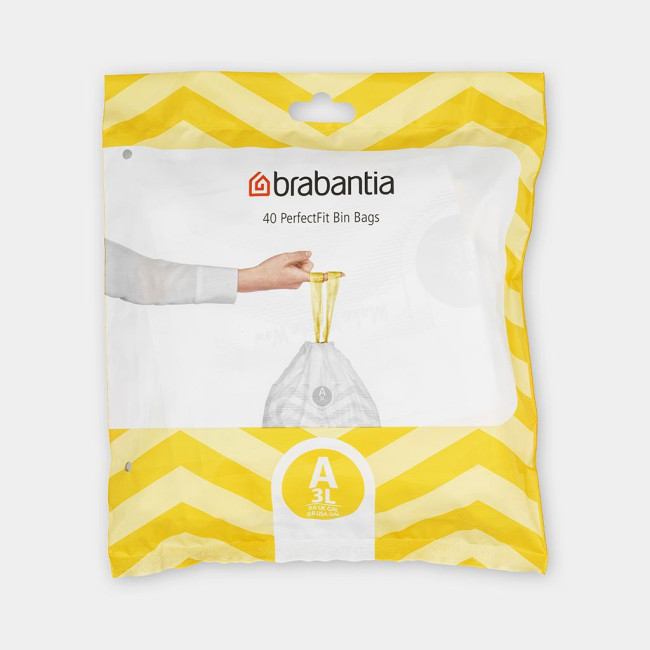 Sacs poubelle PerfectFit A 3 L, Brabantia