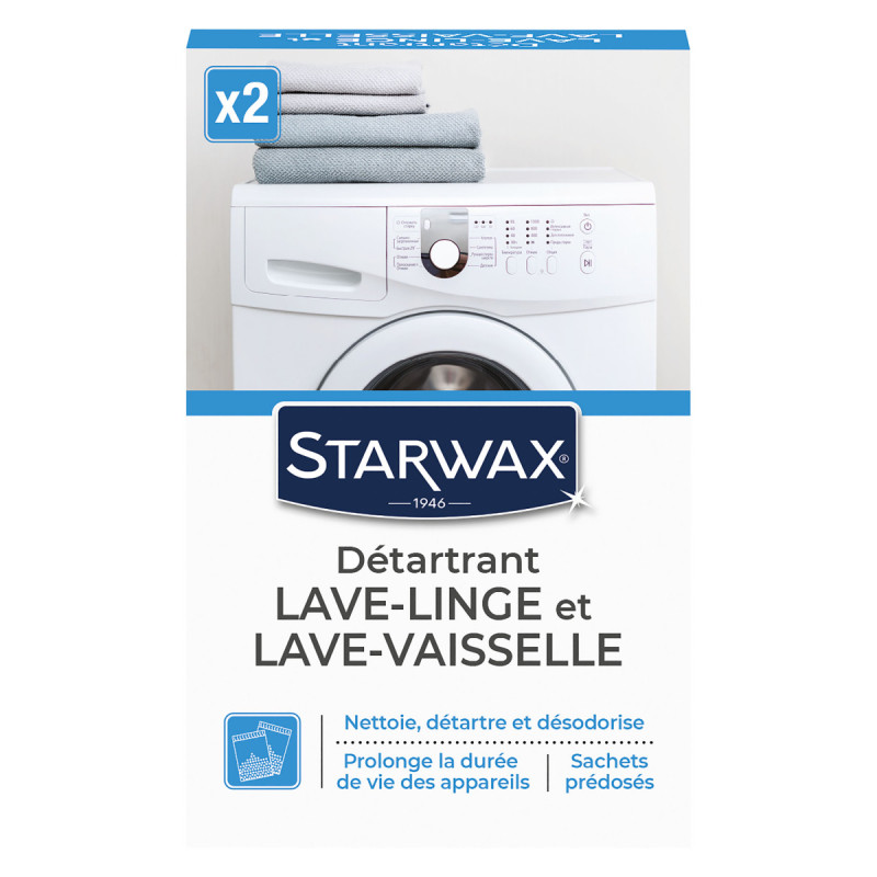 nettoyant détartrant lave linge et lave vaisselle starwax - starwax