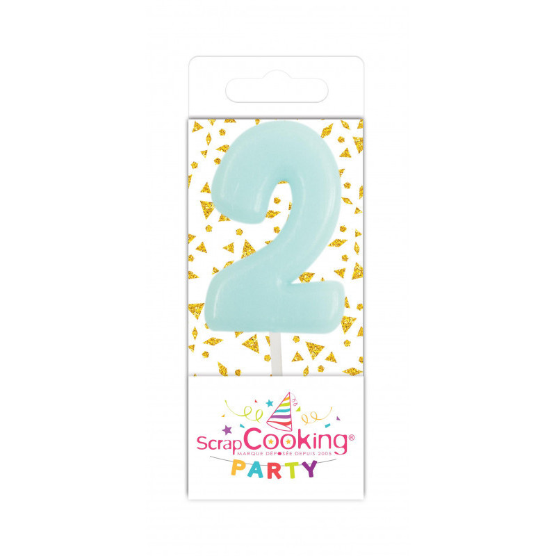 Scrapcooking - Mini Bougie Chiffre, ScrapCooking 2 - ScrapCooking