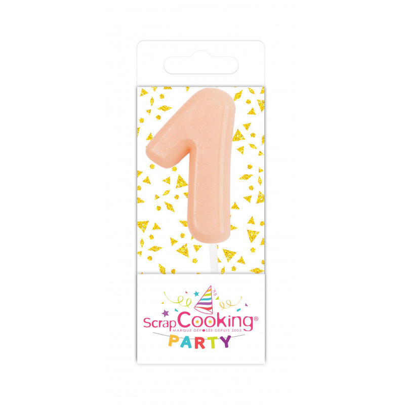 Scrapcooking - Mini Bougie Chiffre, ScrapCooking 1 - ScrapCooking