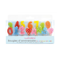 Scrapcooking Bougies d'anniversaire 5006