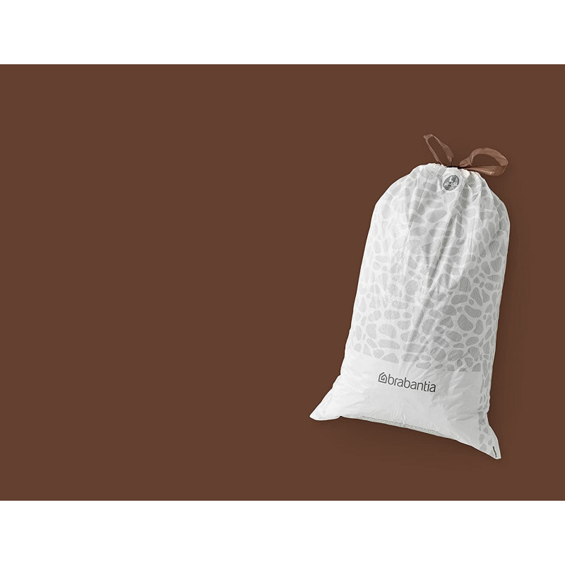 40 sacs poubelle PerfectFit L pour poubelle Flatback + 40 L Brabantia