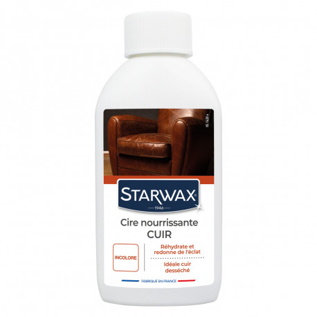 Cire rénovante nourrissante pour cuirs secs, Starwax