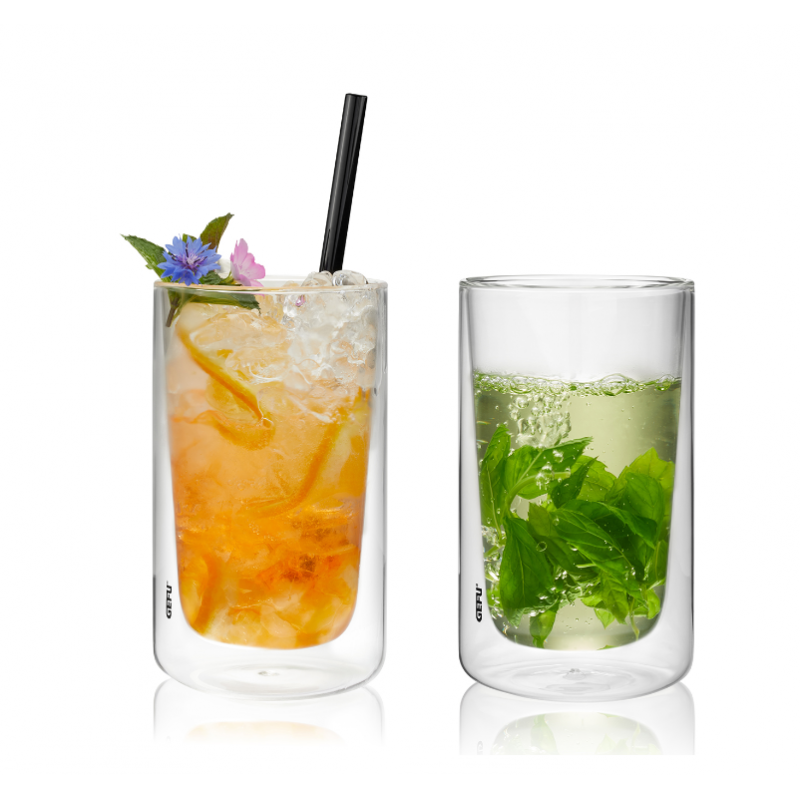 GEFU - Set de 2 verres double paroi Mira, Gefu 350 ml - GEFU