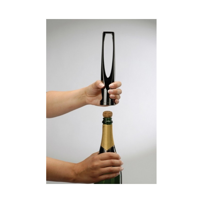 Acheter Tire bouchon Champagne Nickel Noir, Screwpull