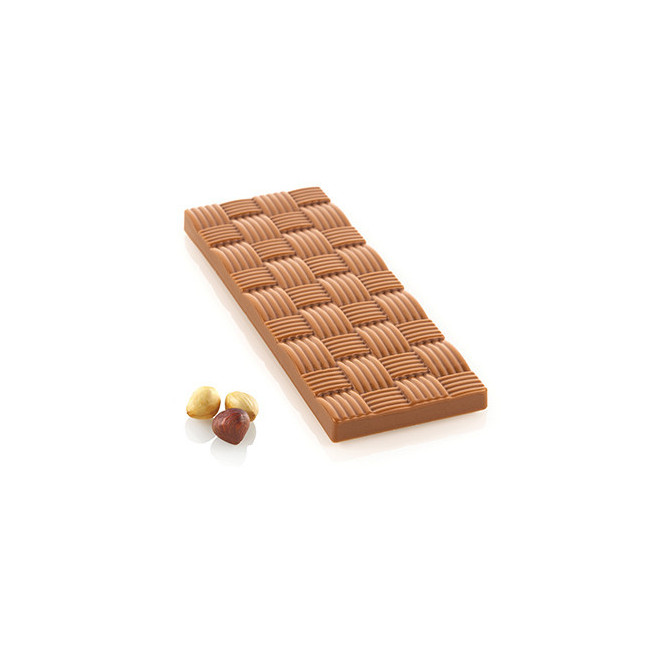 Moule tritan tablette chocolat Riga-T Chocado, Silikomart