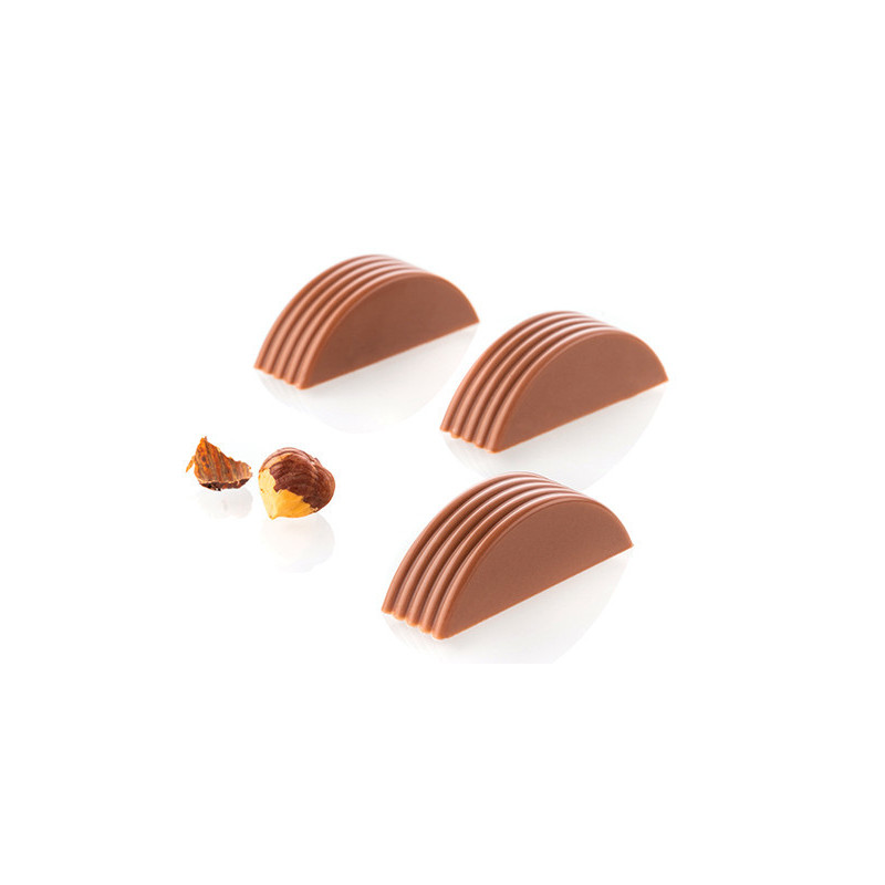 SILIKOMART - Moule tritan chocolat Riga-P Chocado, Silikomart - SILIKOMART