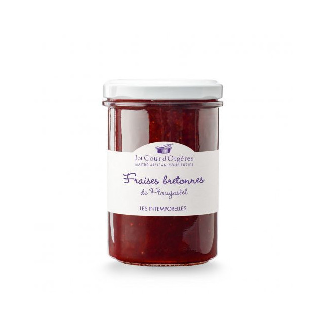 Confiture Fraises Bretonnes, La Cour d'Orgères