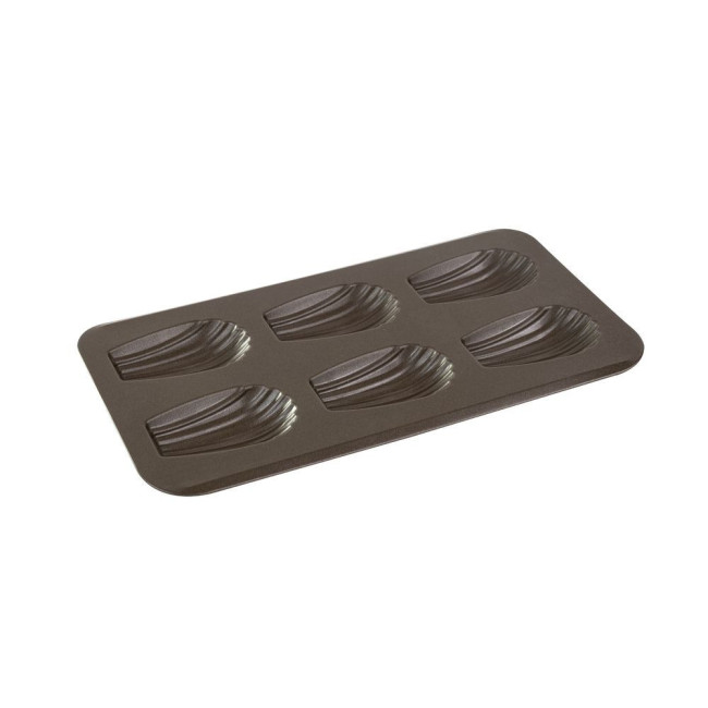 Plaque antiadhérente 6 madeleines gourmandes, Gobel