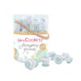 Seau 36 découpoirs éjecteurs chiffres et lettres, Scrapcooking