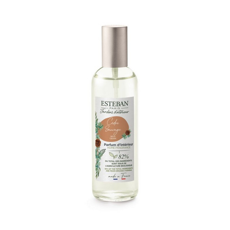 Esteban - Vaporisateur 100 ml Cèdre Sauvage, Esteban - ESTEBAN
