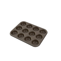 Plaque antiadhérente 12 muffins, Gobel