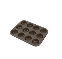 Plaque antiadhérente 12 muffins, Gobel