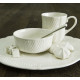 Coffret de 4 coupelles individuelles Pont Choux Blanc, Gien