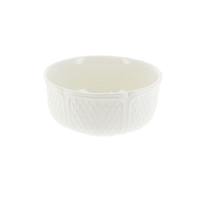 Coffret 4 coupelles individuelles Pont Choux Blanc, Gien