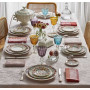 Coffret 4 assiettes plates extra Poésie, Faïencerie de Gien