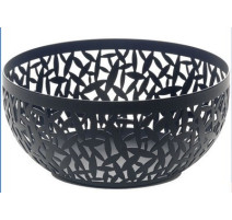Coupe à fruits Cactus 21cm noir de Alessi