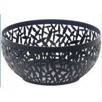 Coupe à fruits Cactus 29cm noir de Alessi