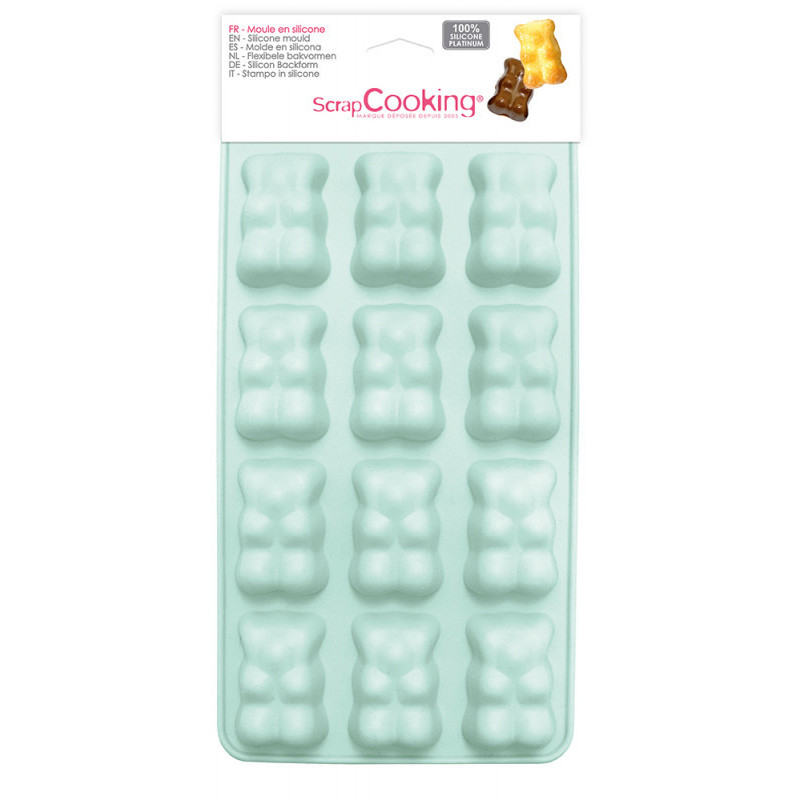 Scrapcooking - Moule silicone Ourson chocolats/bonbons, ScrapCooking - ScrapCooking