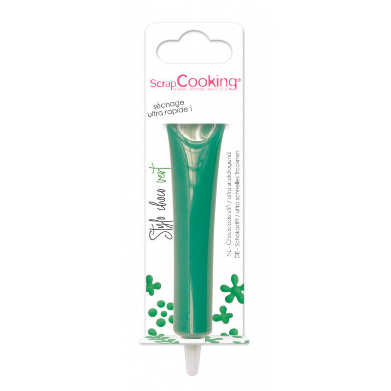 Scrapcooking - Stylo goût choco Vert, ScrapCooking - ScrapCooking