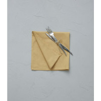 Serviette de table Prélude Jaune Doré, Sylvie Thiriez