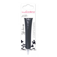 Stylo goût choco Noir, ScrapCooking