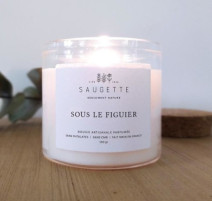 Bougie parfumée 24 heures sous le figuier, Saugette