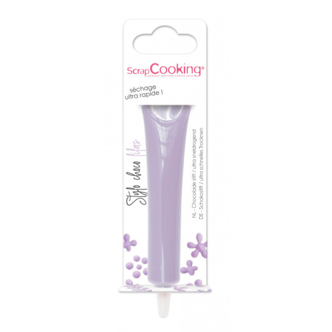 Stylo goût choco Lilas, ScrapCooking