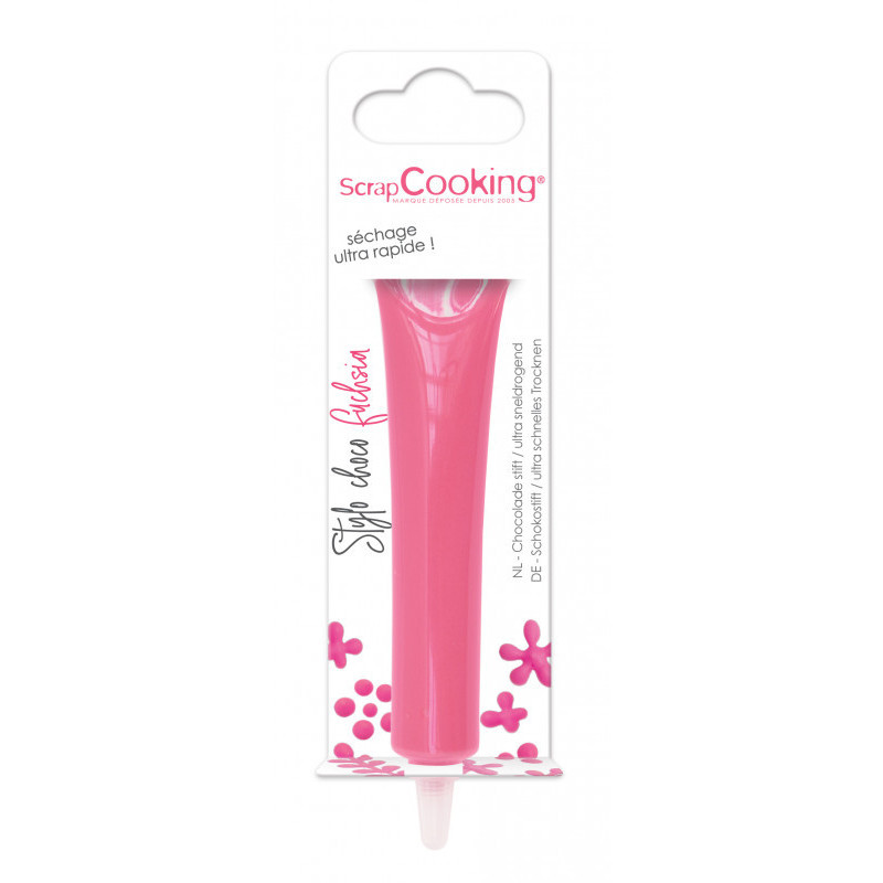 Scrapcooking - Stylo goût choco Fuchsia, ScrapCooking - ScrapCooking