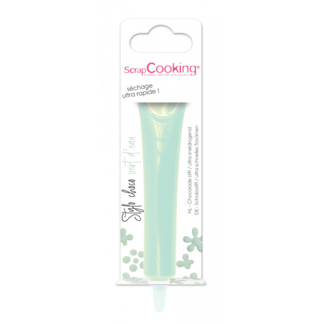 Stylo goût choco Vert d'eau, ScrapCooking