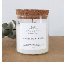 Bougie parfumée 48 heures Fleur d'oranger, Saugette