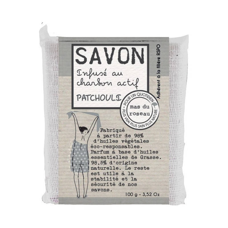 Mas du roseau - Savon végétal parfumé Patchouli, mas du roseau - mas du roseau
