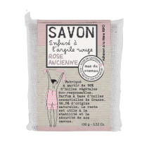 Savon végétal parfumé Rose ancienne, mas du roseau