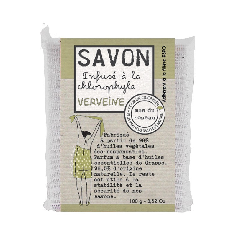 Mas du roseau - Savon végétal parfumé Verveine, mas du roseau - mas du roseau