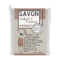 Savon végétal parfumé Monoï, mas du roseau