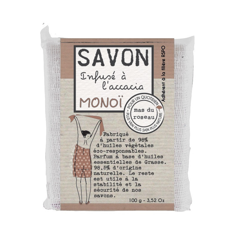 Mas du roseau - Savon végétal parfumé Monoï, mas du roseau - mas du roseau