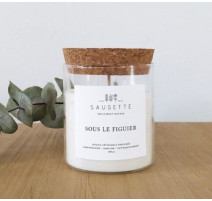 Bougie parfumée 48 heures Sous le figuier, Saugette