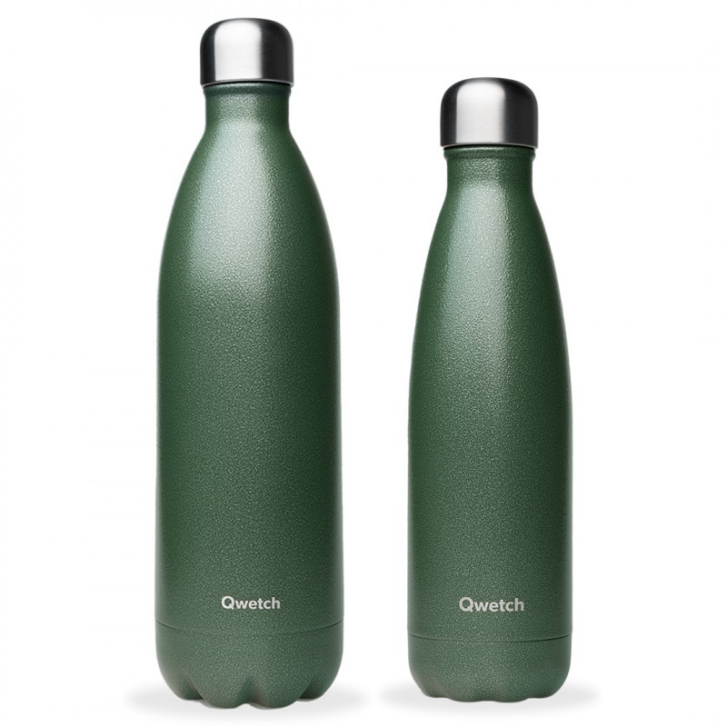 Acheter bouteille isotherme Roc Army vert de Qwetch 50cl, 1L ou 1,5L