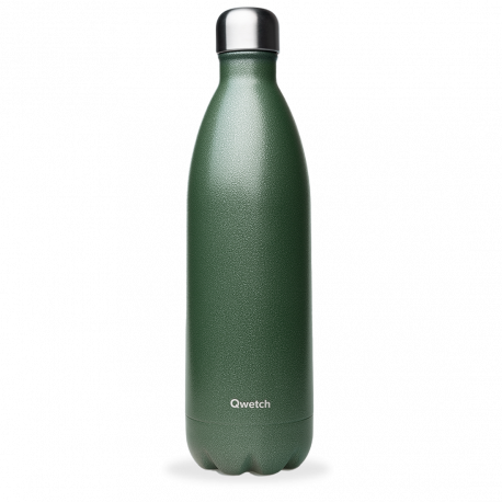 bouteille isotherme roc army vert, qwetch 1 l - qwetch