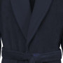 Peignoir mixte col châle Bleu Nuit Sensoft, Sensei